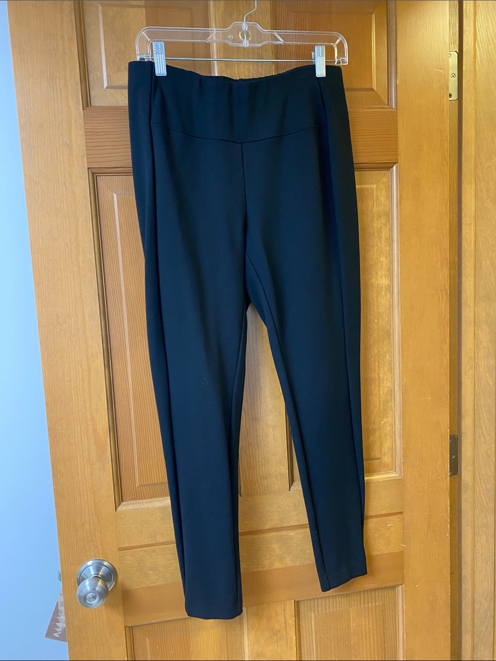 J. Jill Black Skinny Ponte Pants